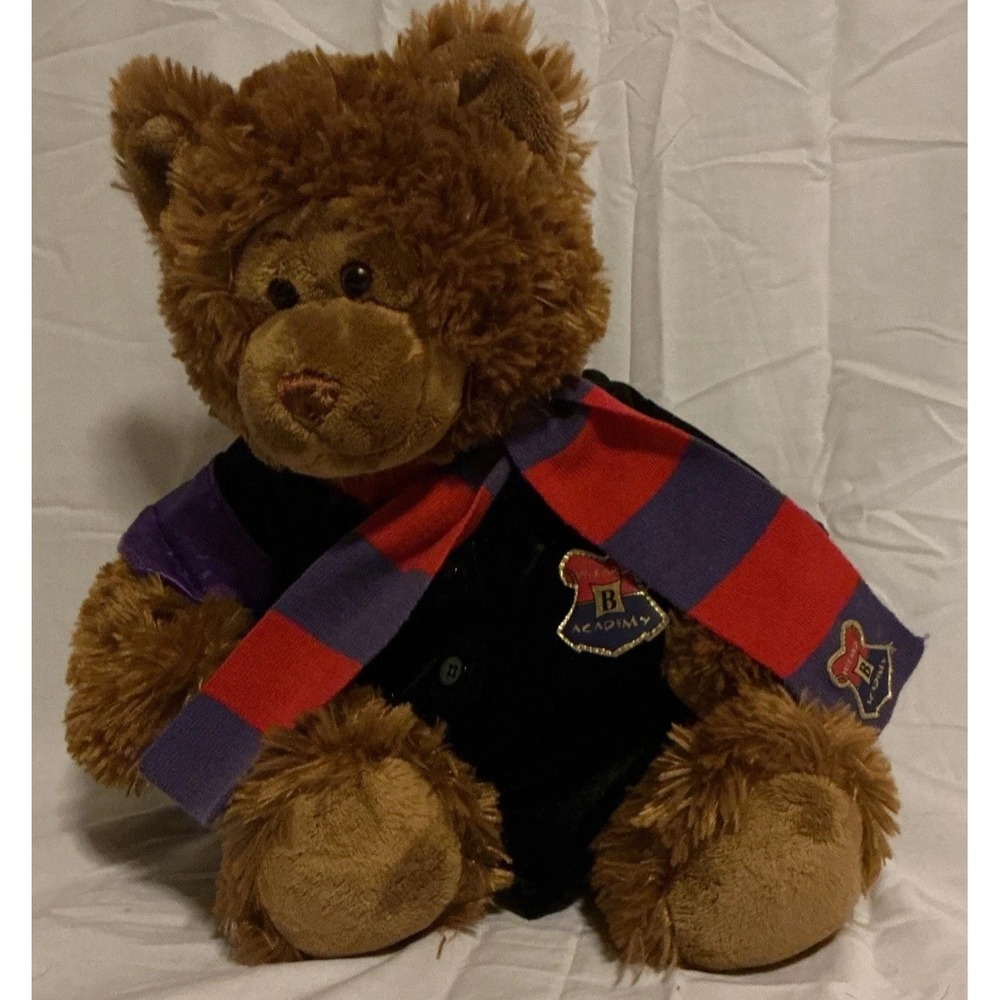 Build A Bear Wizard Academy‎ Bear In Cloak And Scarf